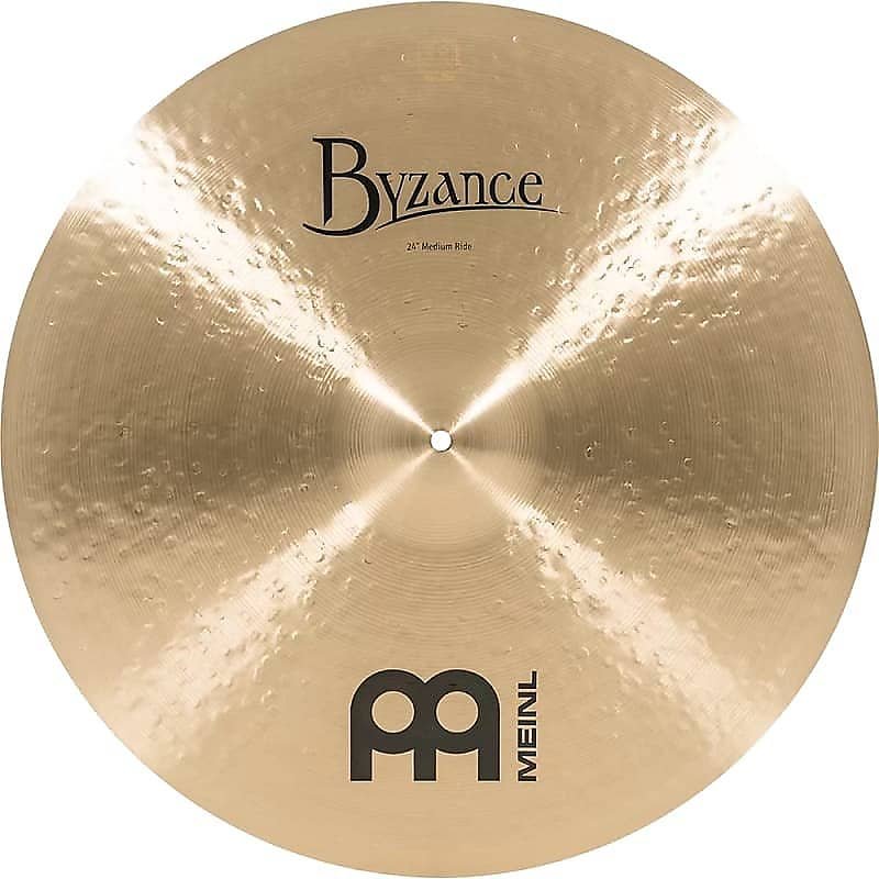 Meinl B24MR Platillo tradicional de paseo medio de 24" con demostración en vídeo